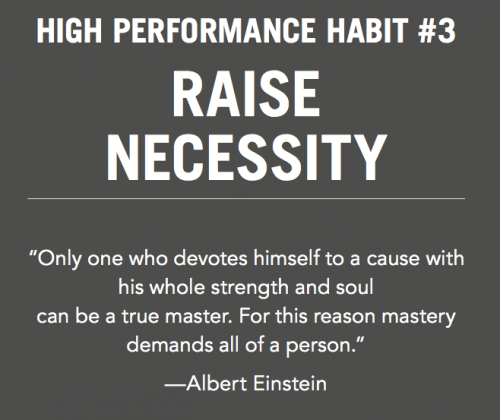 Raise Necessity To Increase Performance