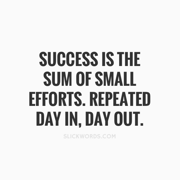 Getting 1% Better Per Day Is A Task That Anyone Can Do